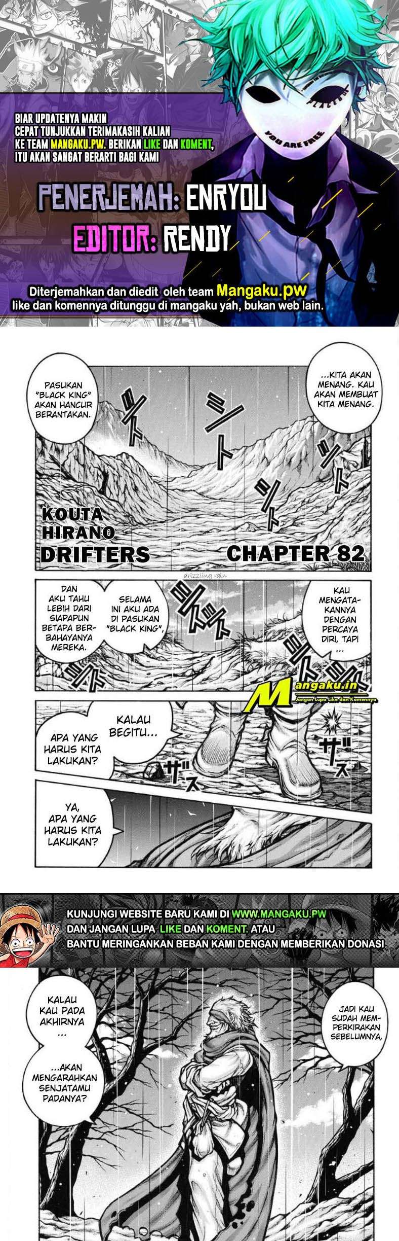 Komik Drifters Chapter 82 gambar nomor 1