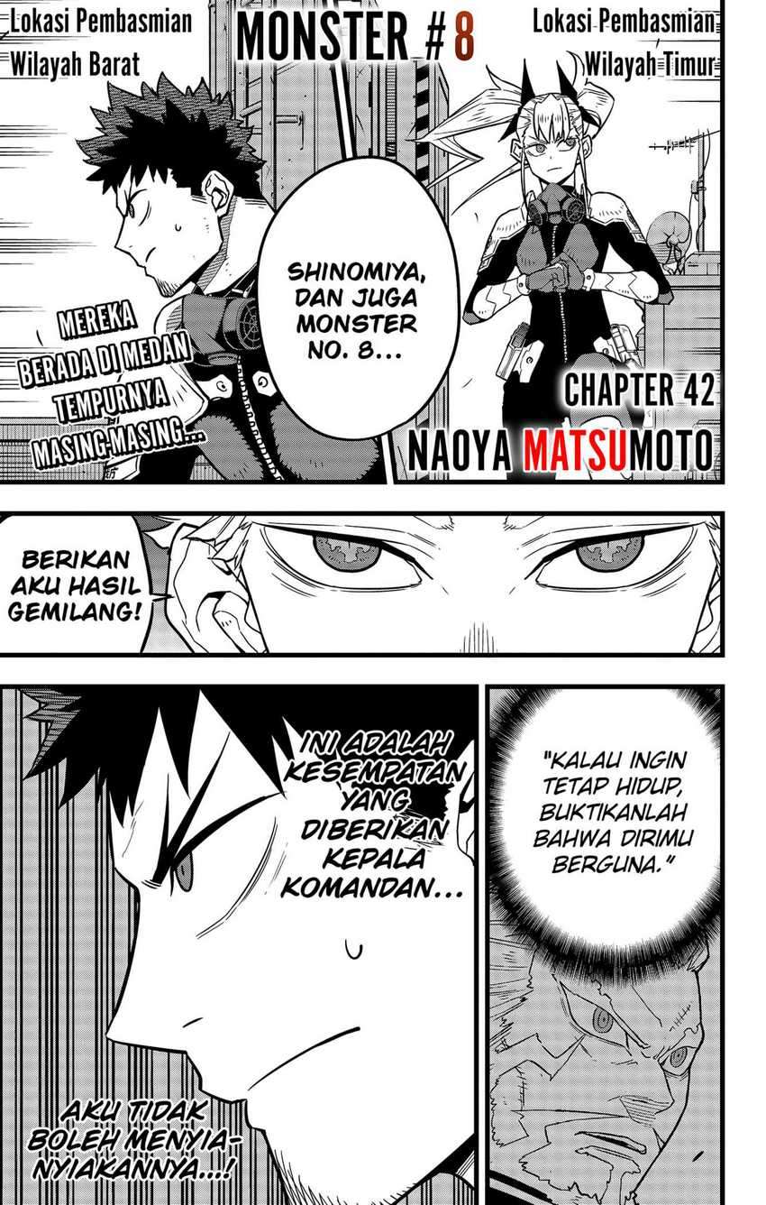 Komik 8Kaijuu Chapter 42 gambar nomor 1