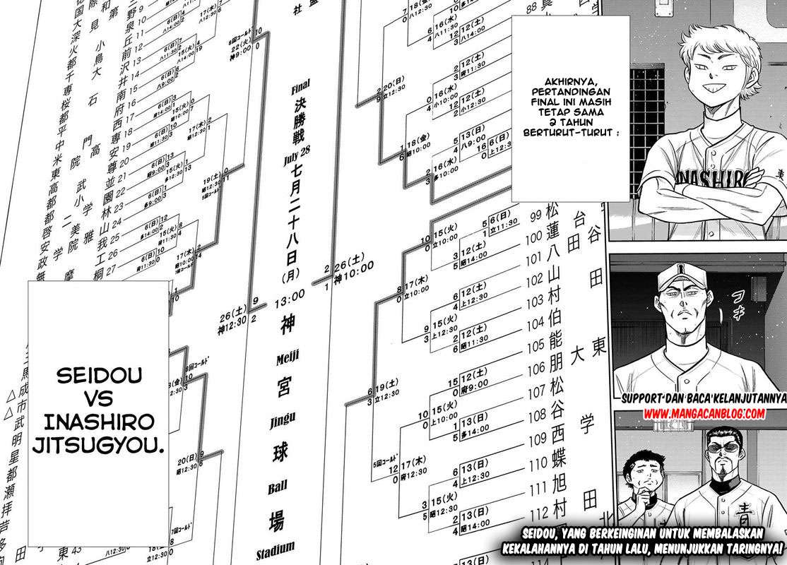Diamond no Ace Act 2 Chapter 254 Gambar 19