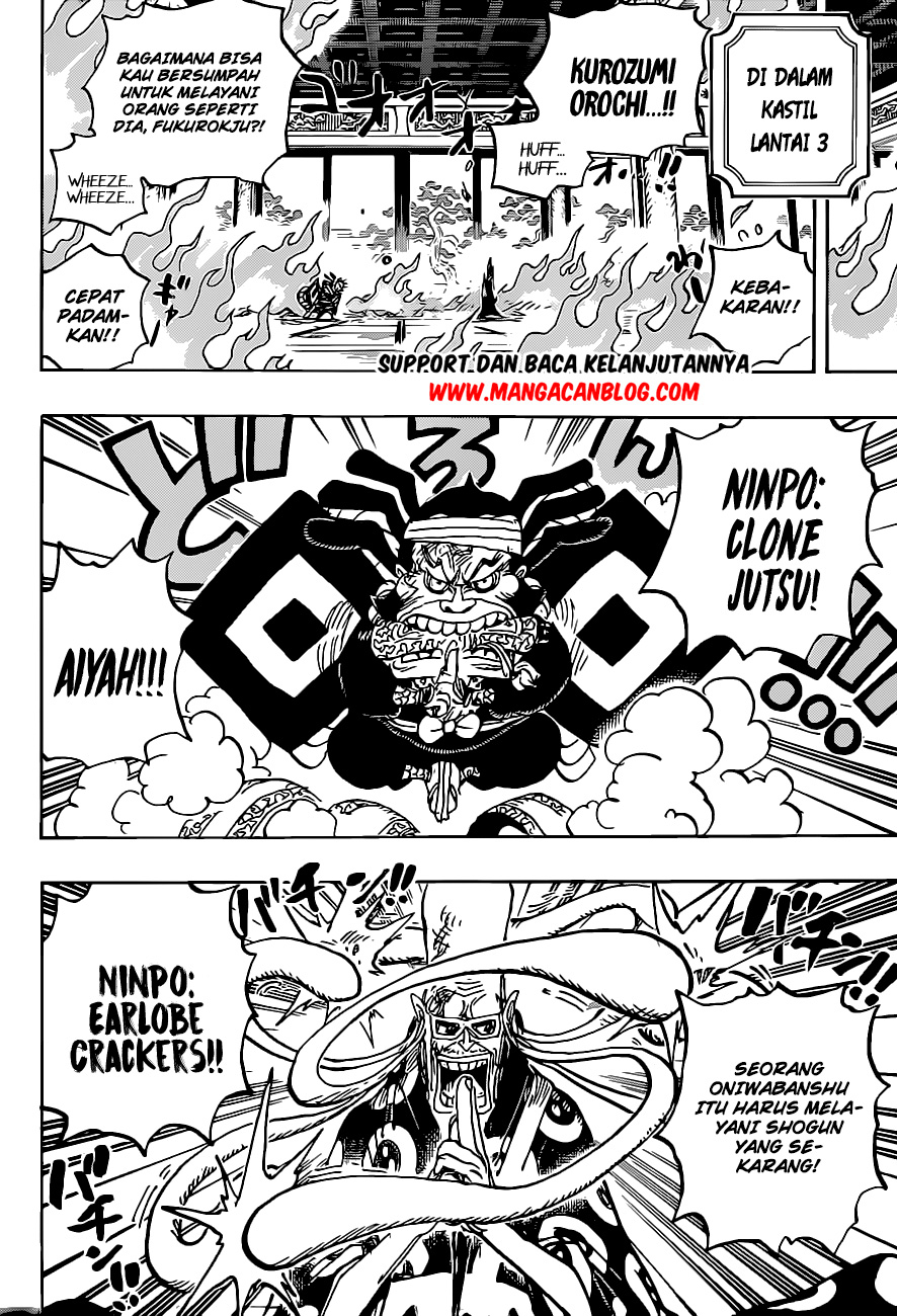 One Piece Chapter 1022 Gambar 4