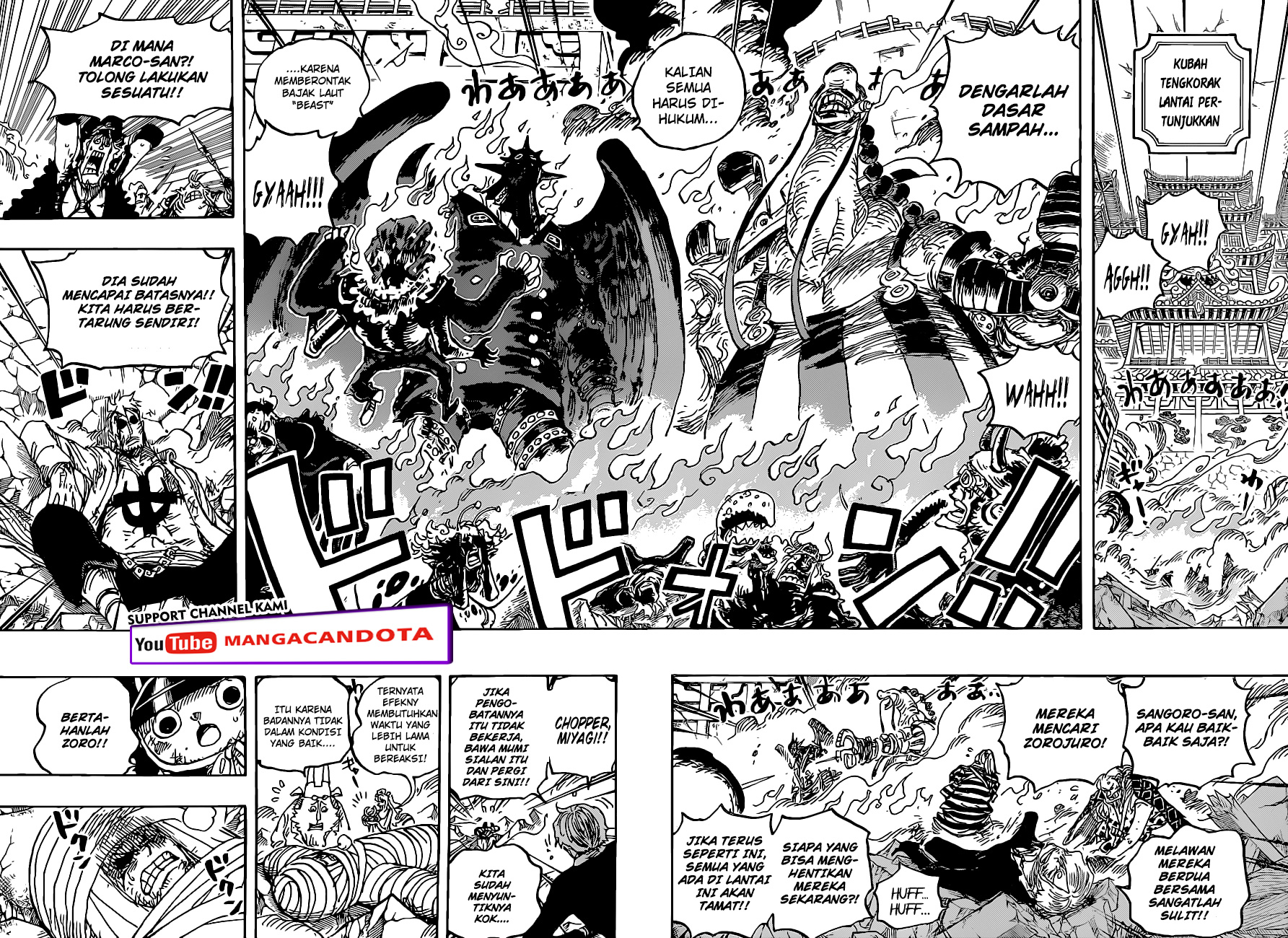 One Piece Chapter 1022 Gambar 10