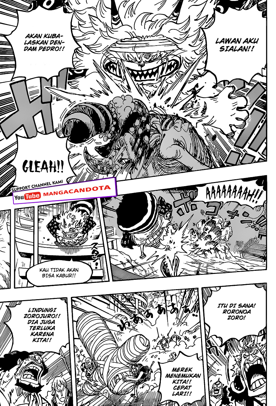 One Piece Chapter 1022 Gambar 12