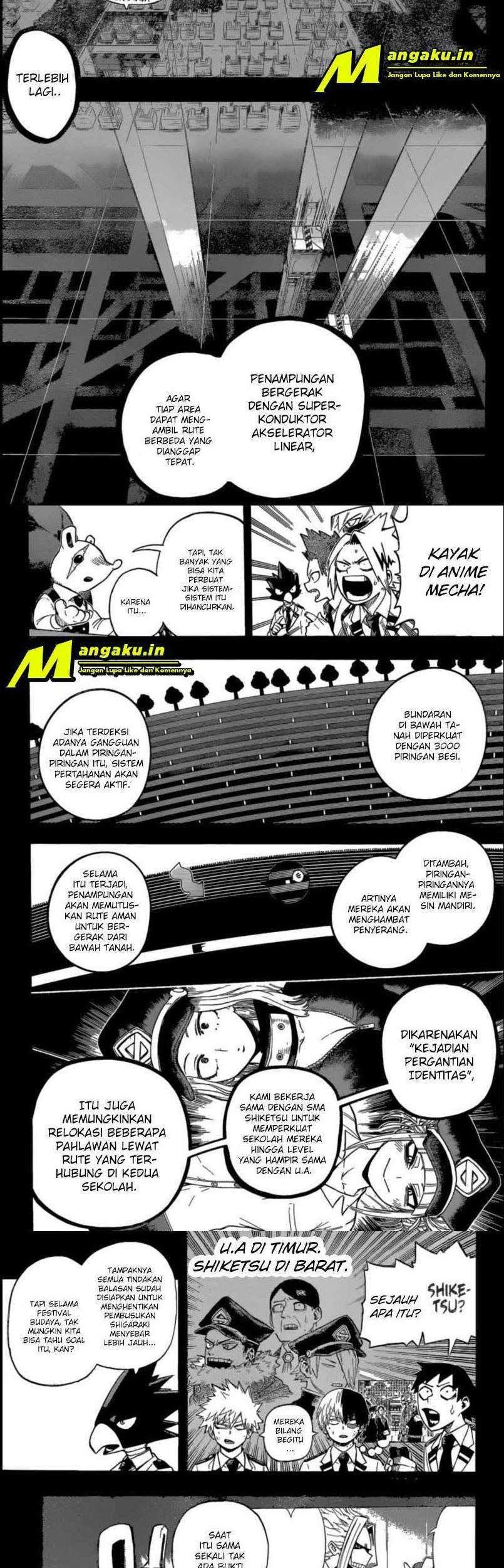 Boku no Hero Academia Chapter 323 Gambar 3