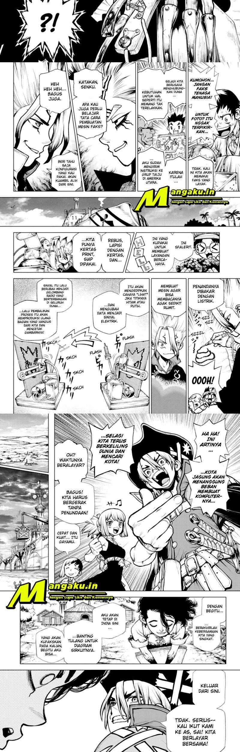 Dr. Stone Chapter 207 Gambar 3