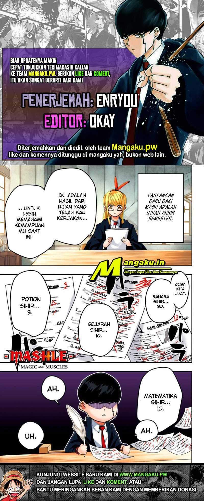 Komik Mashle: Magic and Muscles Chapter 74 gambar nomor 1