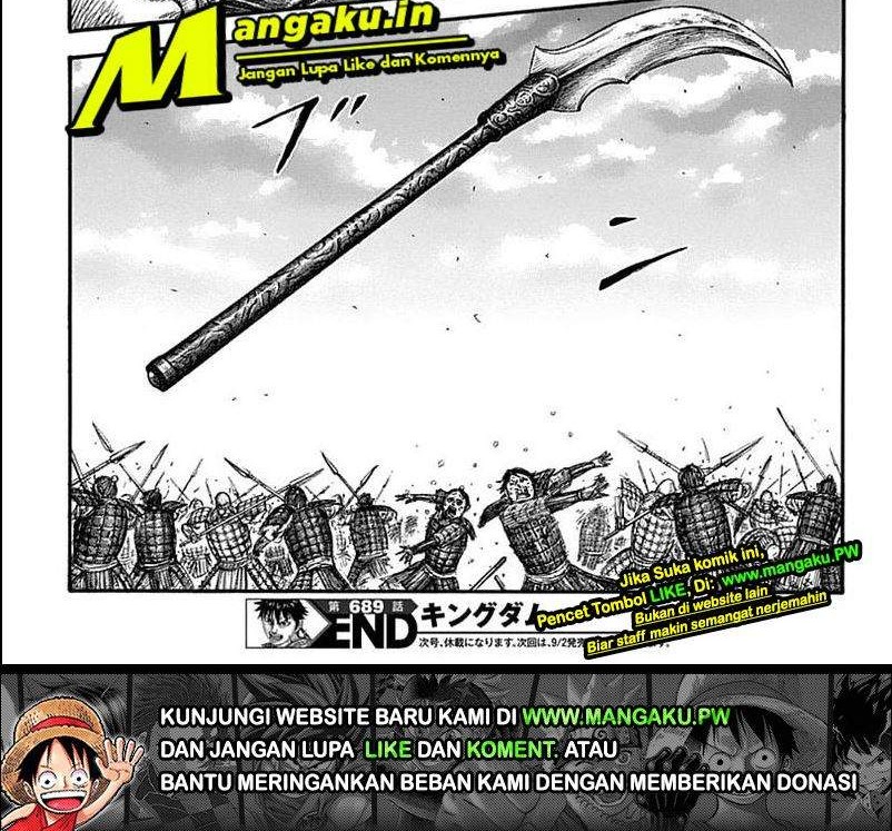 Kingdom Chapter 689 Gambar 14