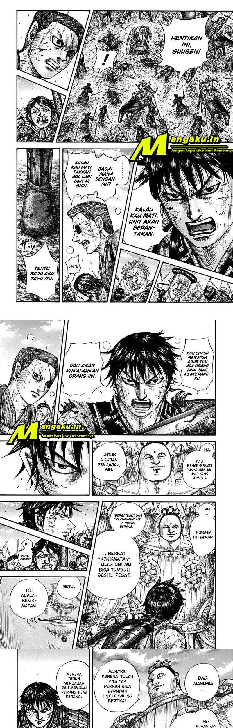 Kingdom Chapter 689 Gambar 5