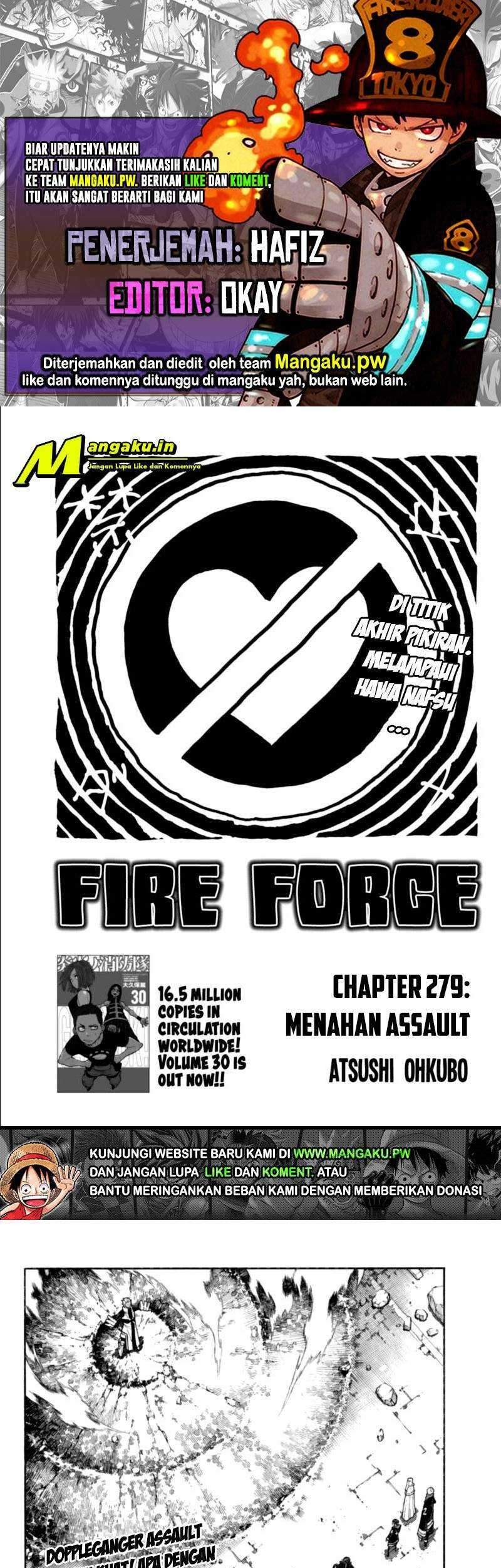 Komik Fire Brigade of Flames Chapter 279 gambar nomor 1