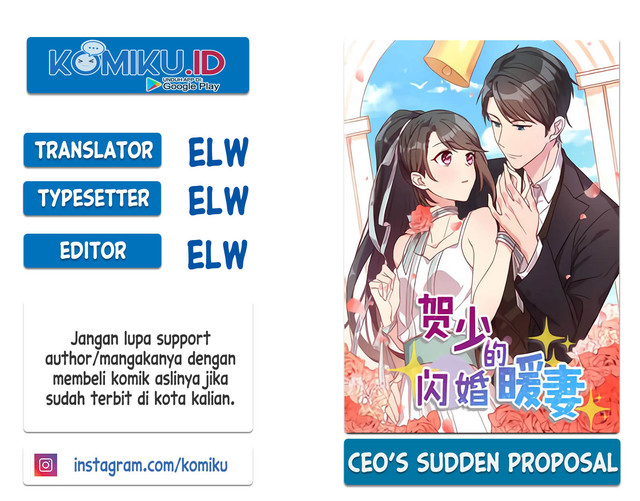 Komik CEO’s Sudden Proposal Chapter 341 gambar nomor 1