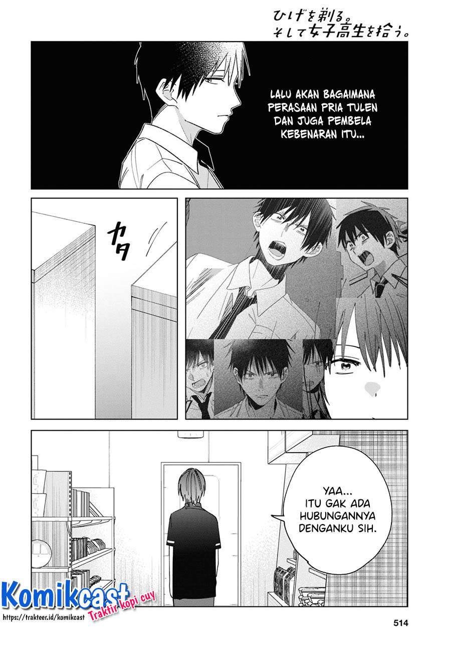 Hige Wo Soru. Soshite Joshikosei Wo Hirou. Chapter 32 Gambar 20