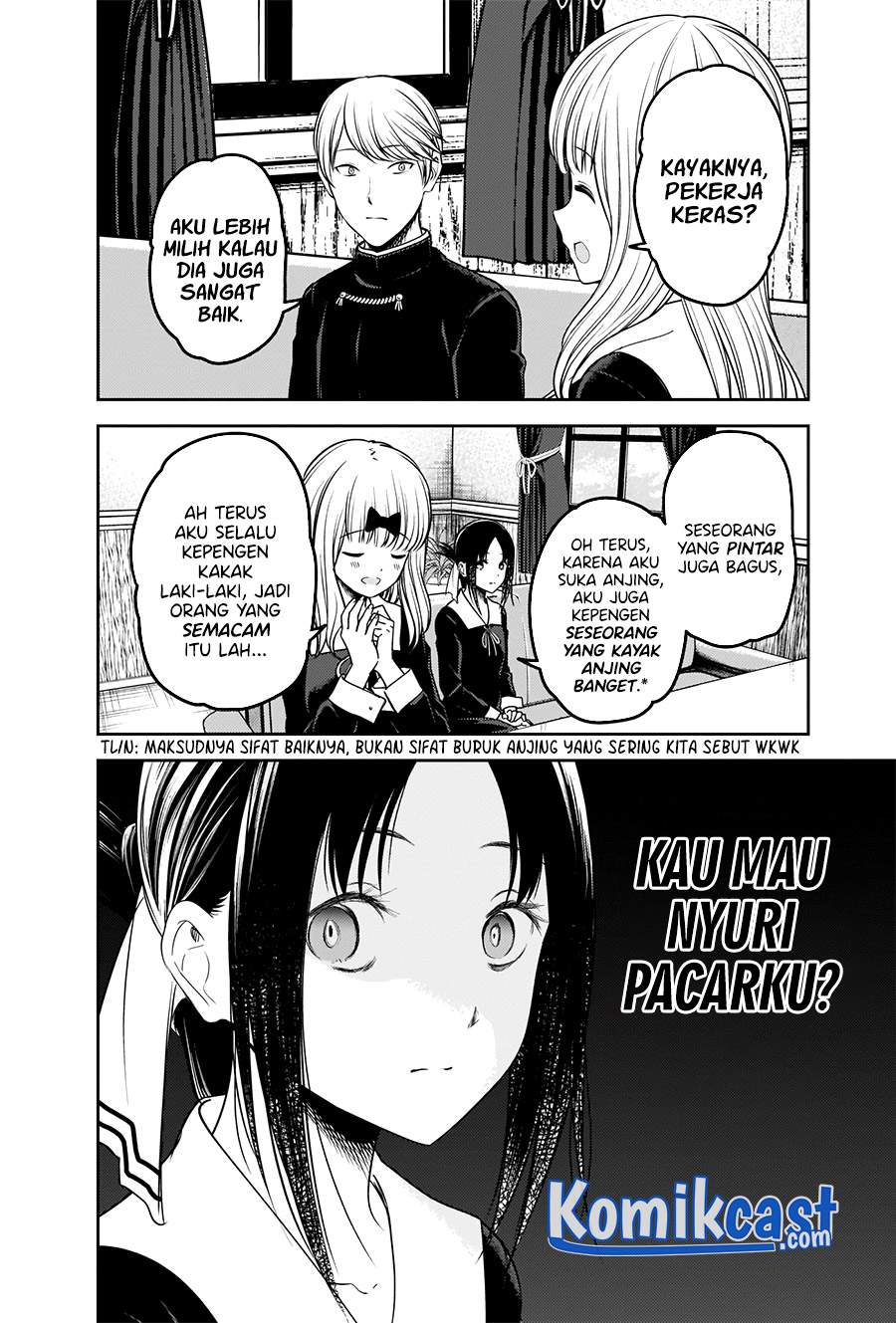 Kaguya-sama wa Kokurasetai – Tensai-tachi no Renai Zunousen Chapter 235 Gambar 12