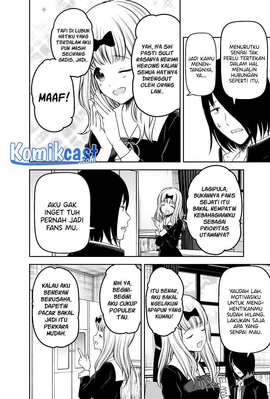 Manga Kaguya-sama wa Kokurasetai – Tensai-tachi no Renai Zunousen Chapter 235 gambar nomor 2