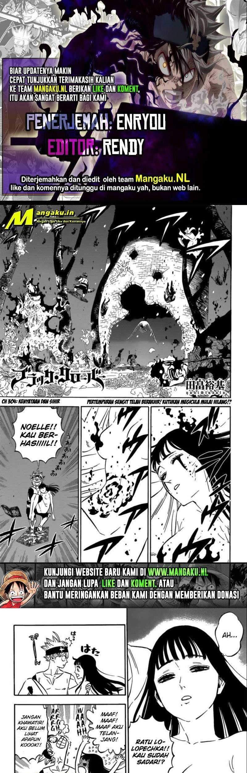 Komik Black Clover Chapter 304 gambar nomor 1