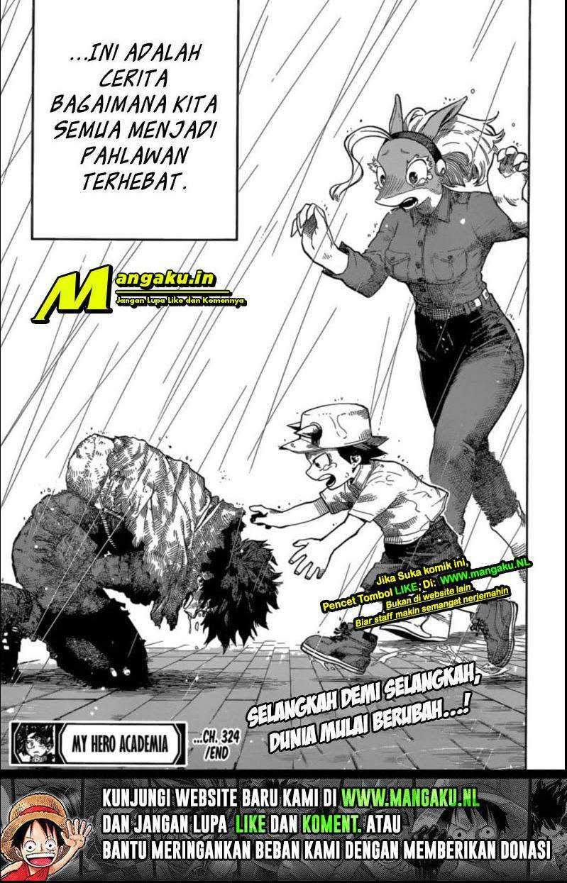Boku no Hero Academia Chapter 324 Gambar 13