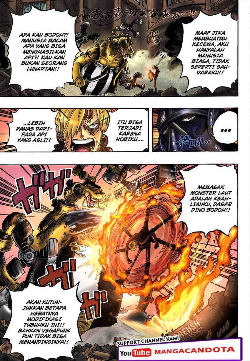 One Piece Chapter 1023 Gambar 7