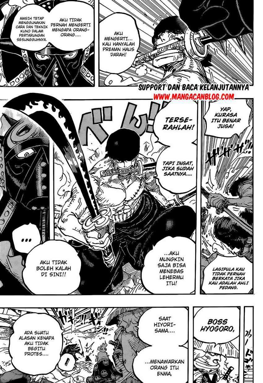 One Piece Chapter 1023 Gambar 9