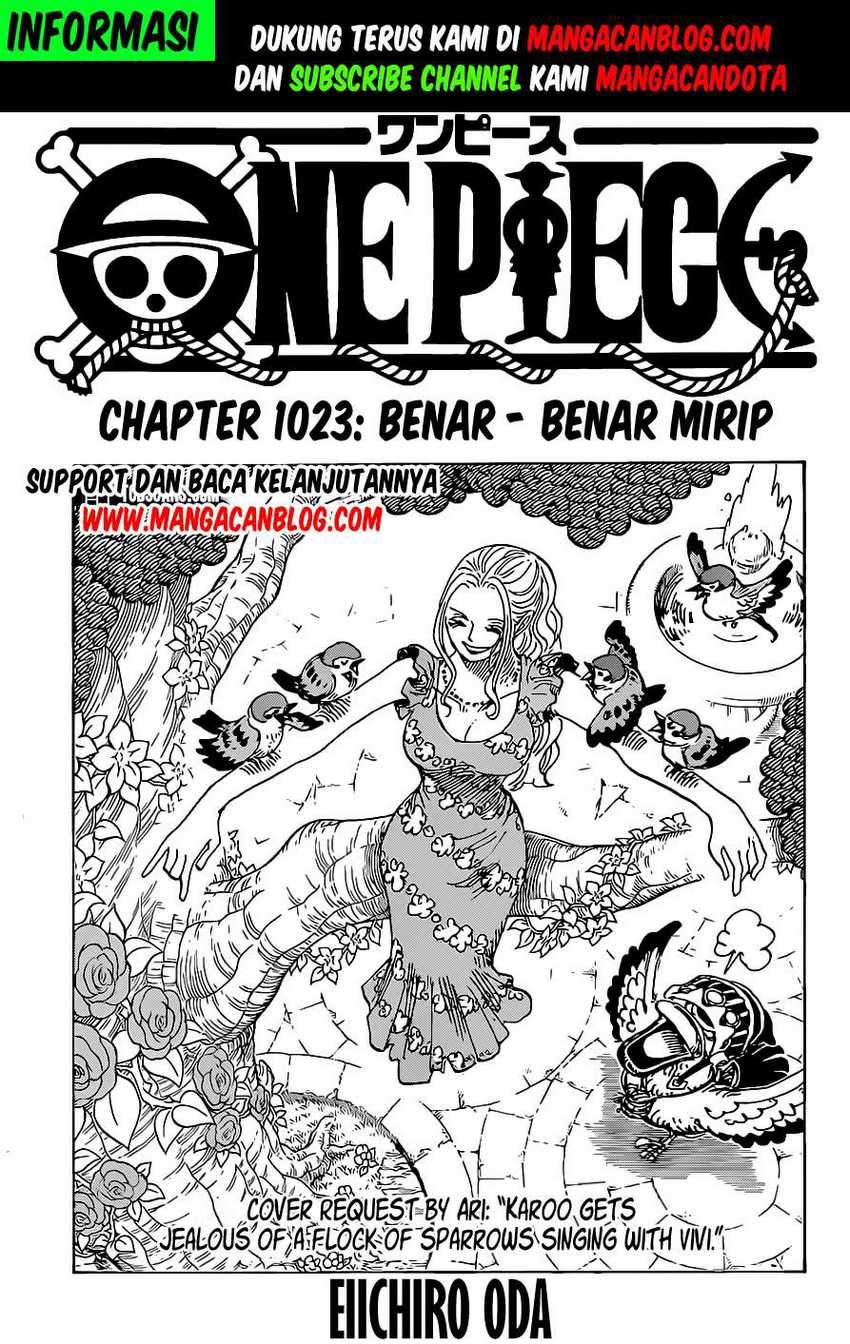 Komik One Piece Chapter 1023 gambar nomor 1