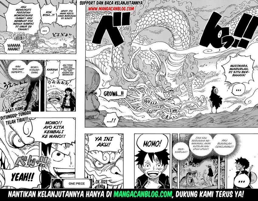 One Piece Chapter 1023 Gambar 16