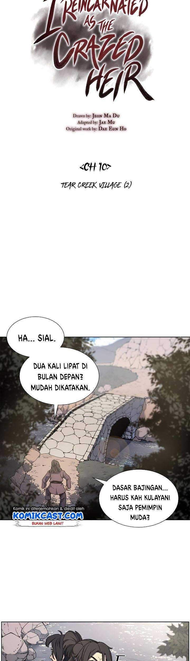 I Reincarnated As The Crazed Heir Chapter 10 Gambar 24