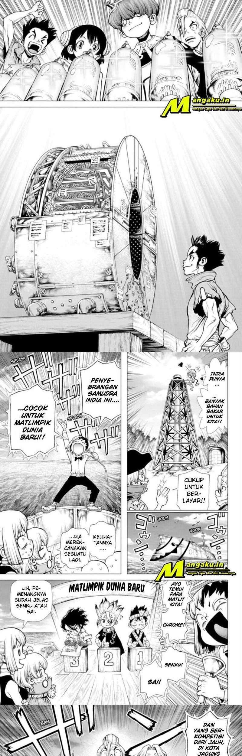 Dr. Stone Chapter 208 Gambar 8