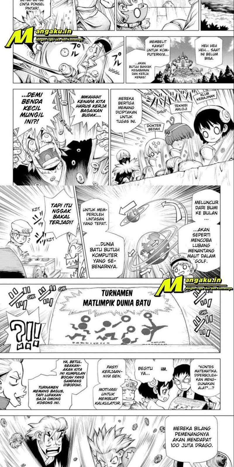 Manga Dr. Stone Chapter 208 gambar nomor 2