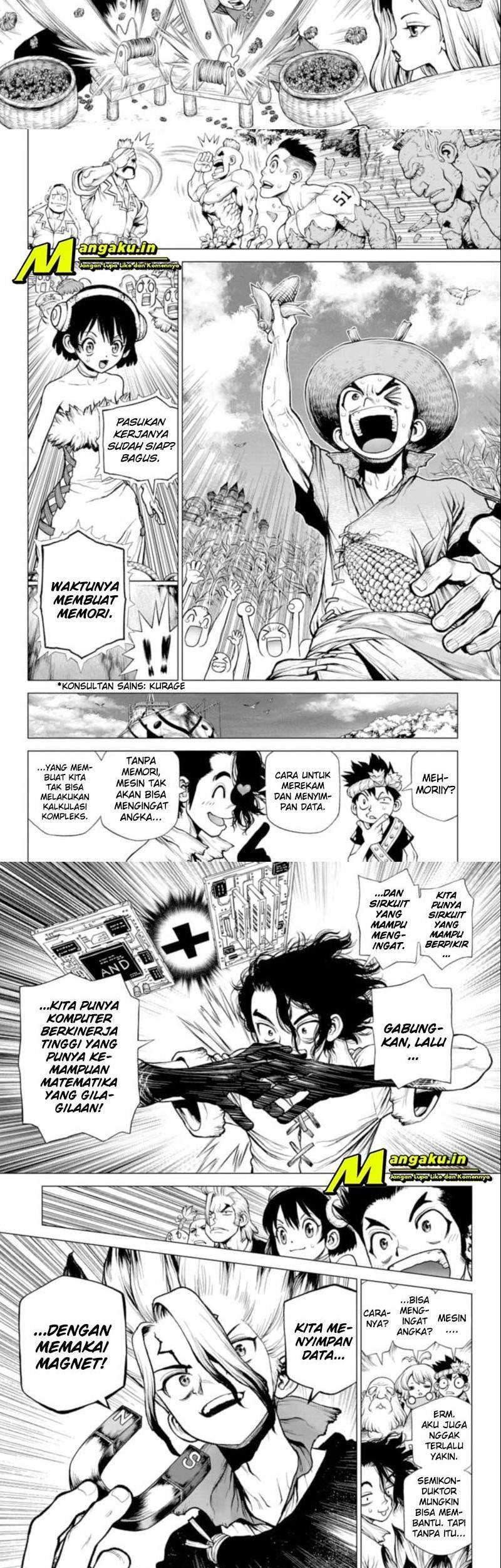 Dr. Stone Chapter 208 Gambar 3