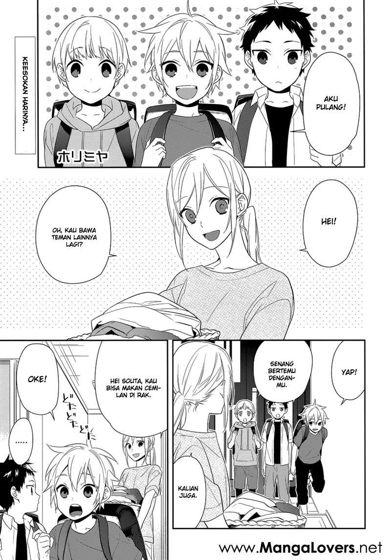 Horimiya Chapter 41 Gambar 14