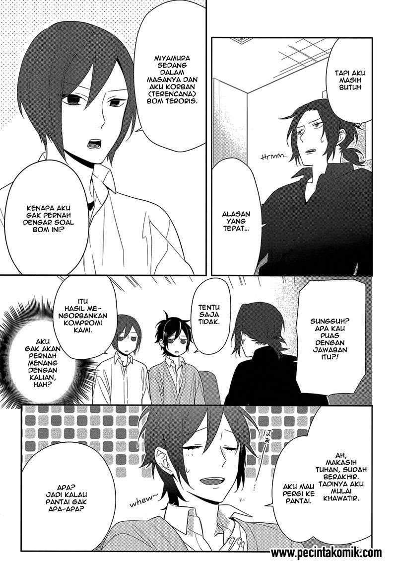 Horimiya Chapter 40 Gambar 12