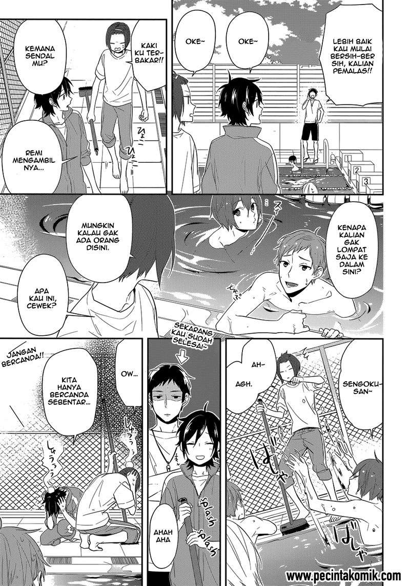 Horimiya Chapter 40 Gambar 14
