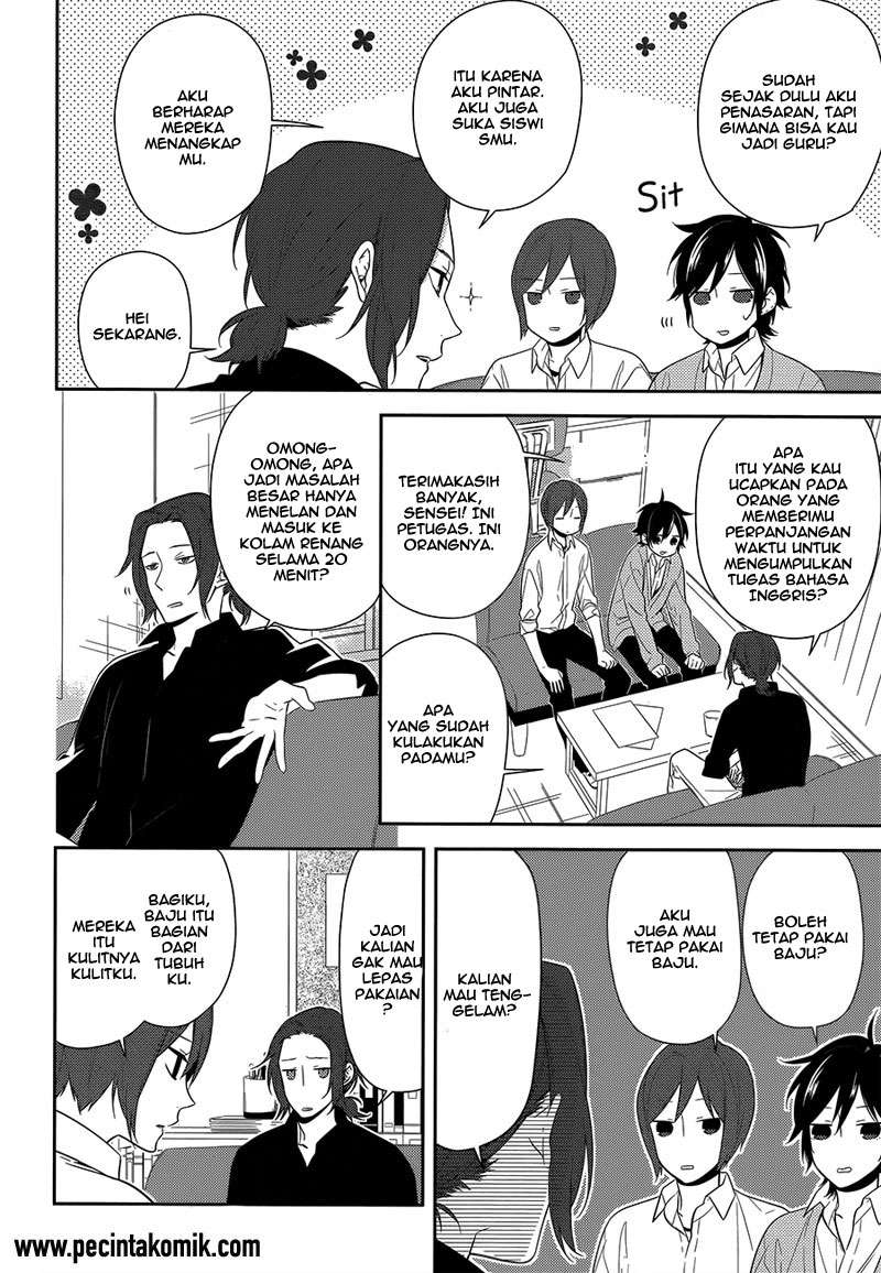 Horimiya Chapter 40 Gambar 5