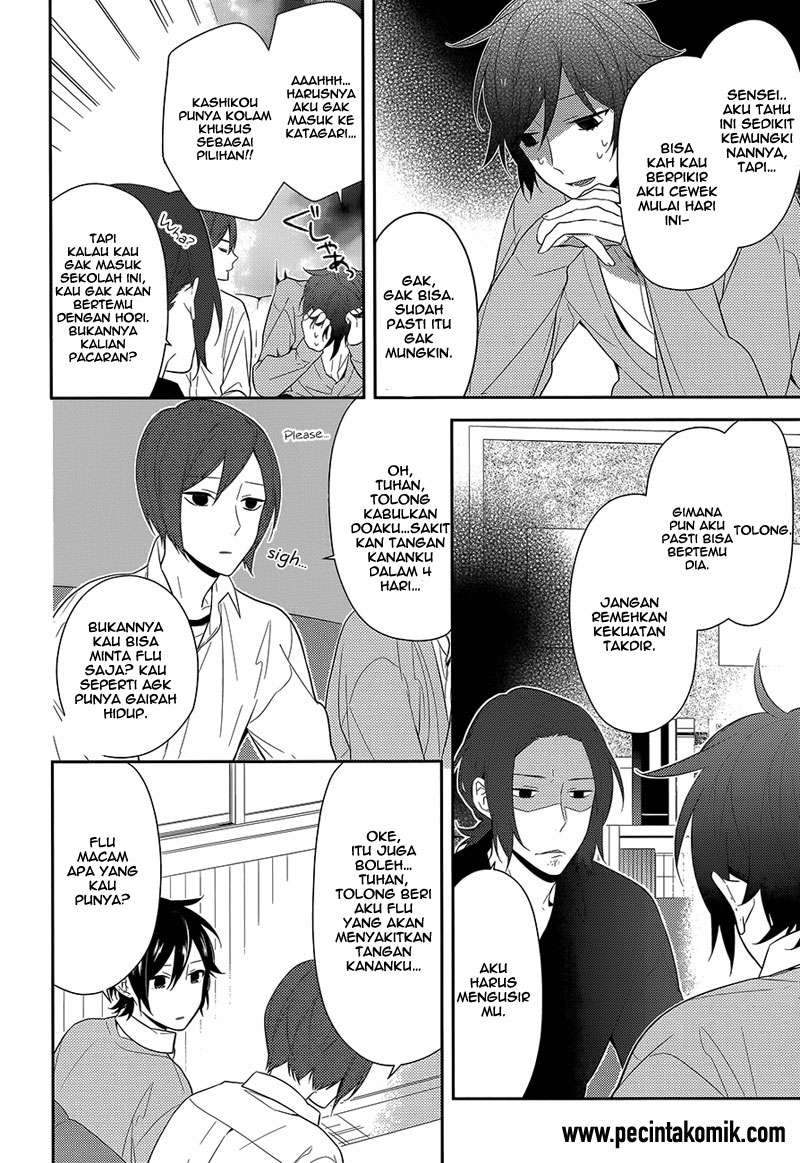Horimiya Chapter 40 Gambar 9