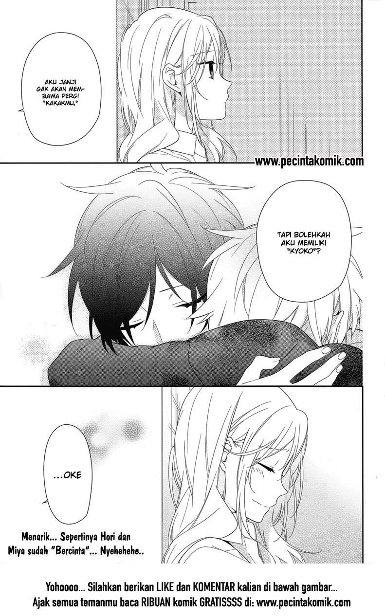 Horimiya Chapter 37 Gambar 32