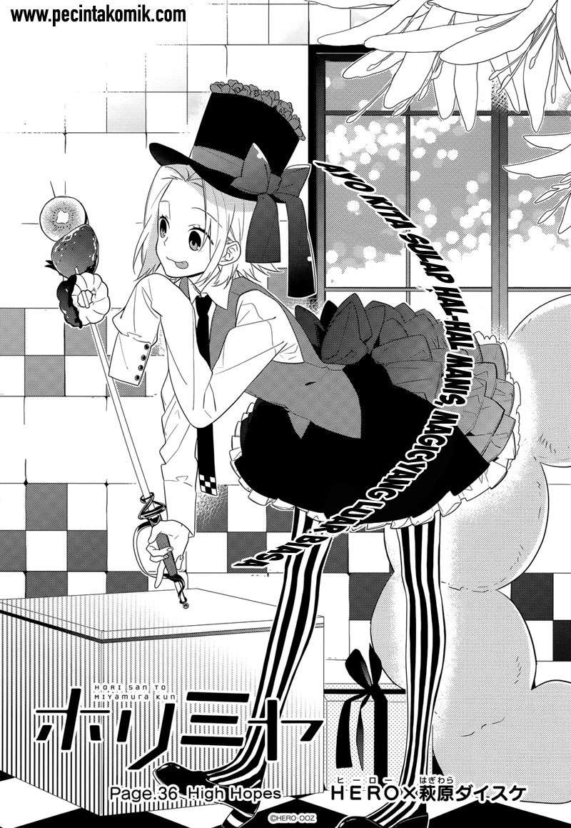 Horimiya Chapter 36 Gambar 3