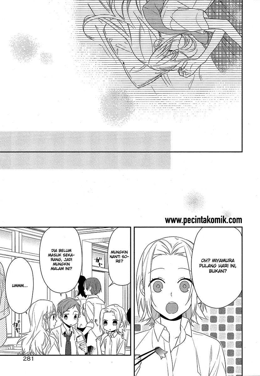 Horimiya Chapter 34 Gambar 14