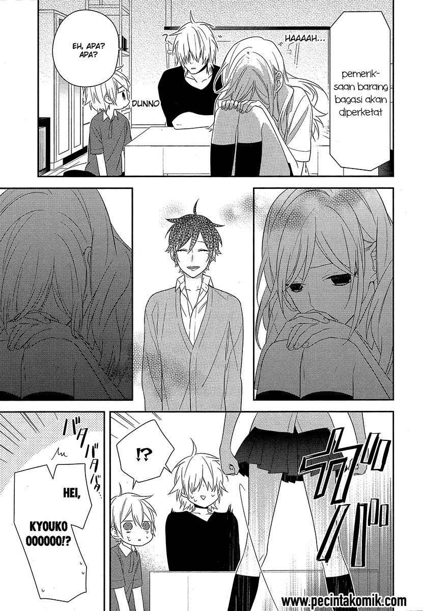 Horimiya Chapter 34 Gambar 16