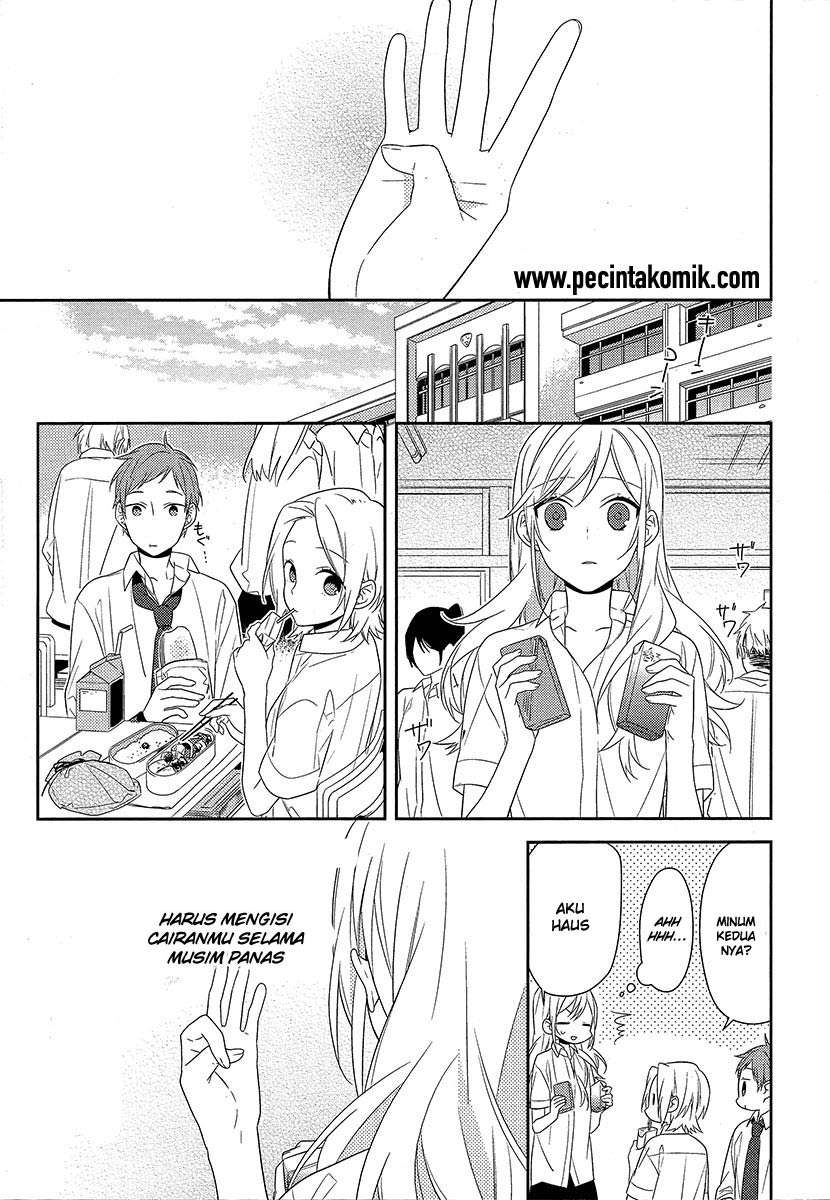 Horimiya Chapter 34 Gambar 8
