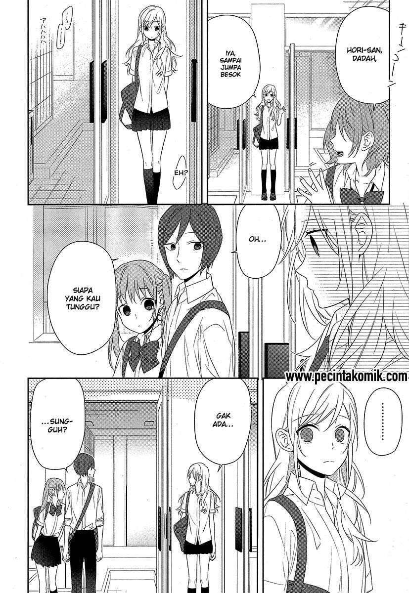 Horimiya Chapter 34 Gambar 9