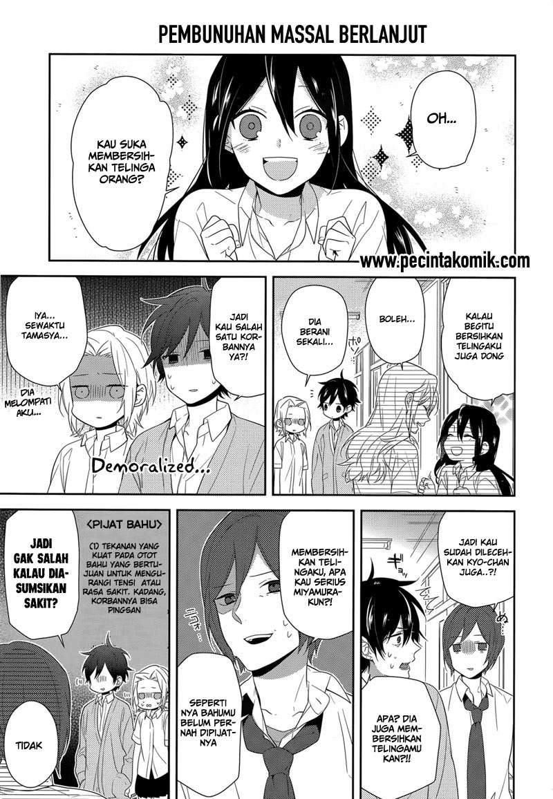Horimiya Chapter 32 Gambar 16