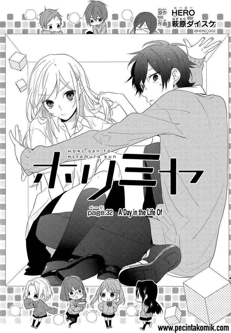 Manga Horimiya Chapter 32 gambar nomor 2