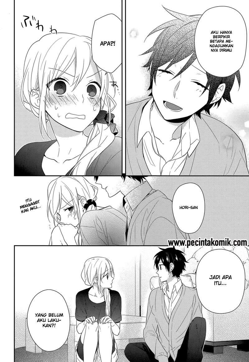 Horimiya Chapter 31 Gambar 17