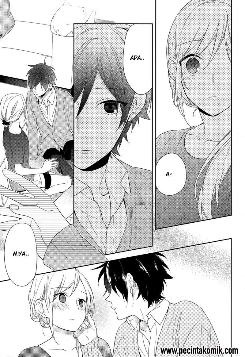 Horimiya Chapter 31 Gambar 18