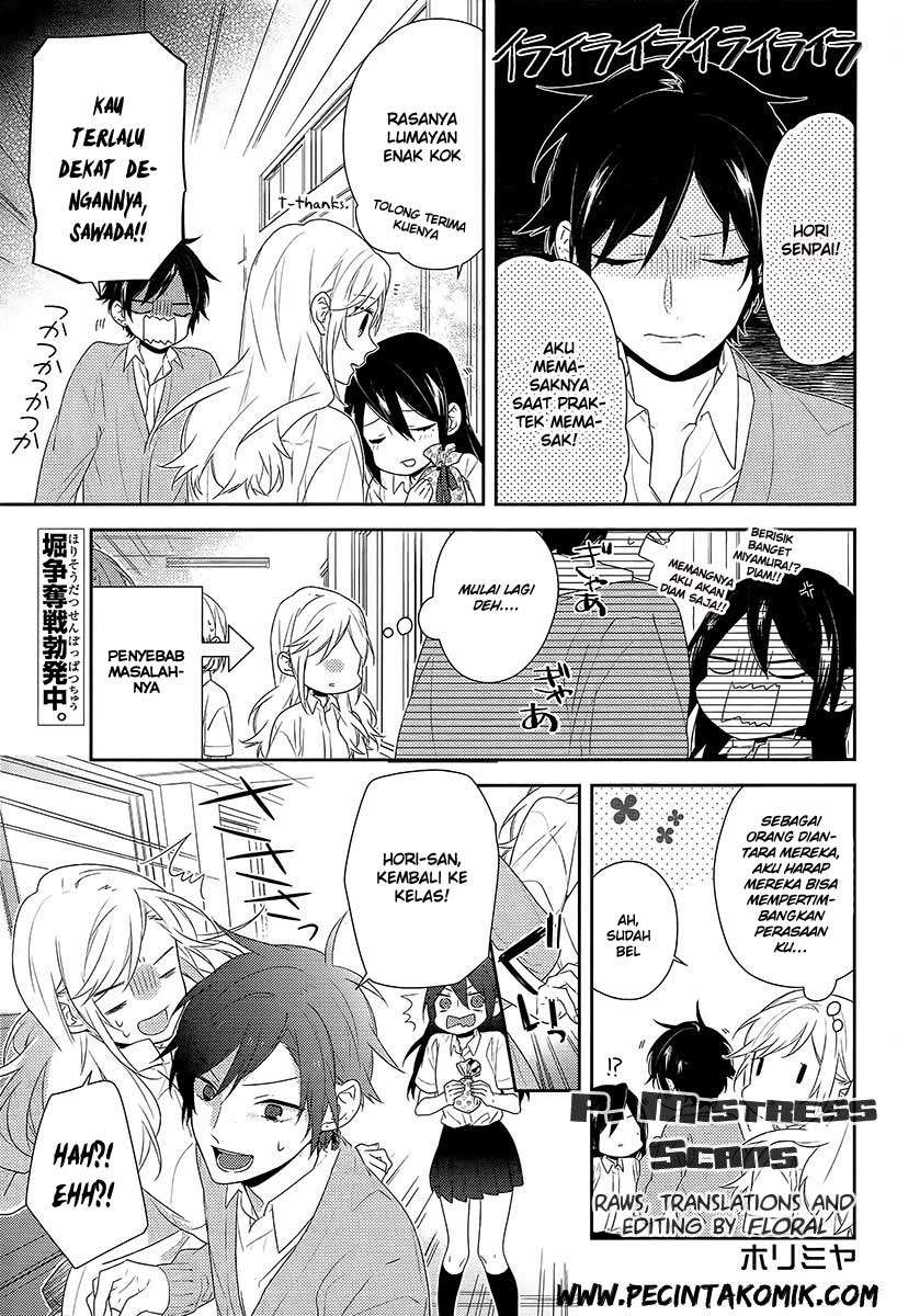 Manga Horimiya Chapter 30 gambar nomor 2