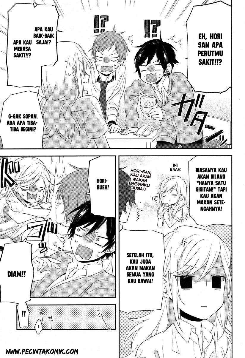 Horimiya Chapter 28 Gambar 14
