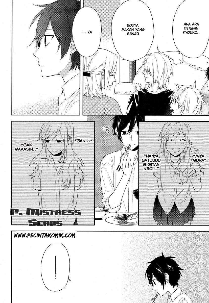Horimiya Chapter 28 Gambar 17