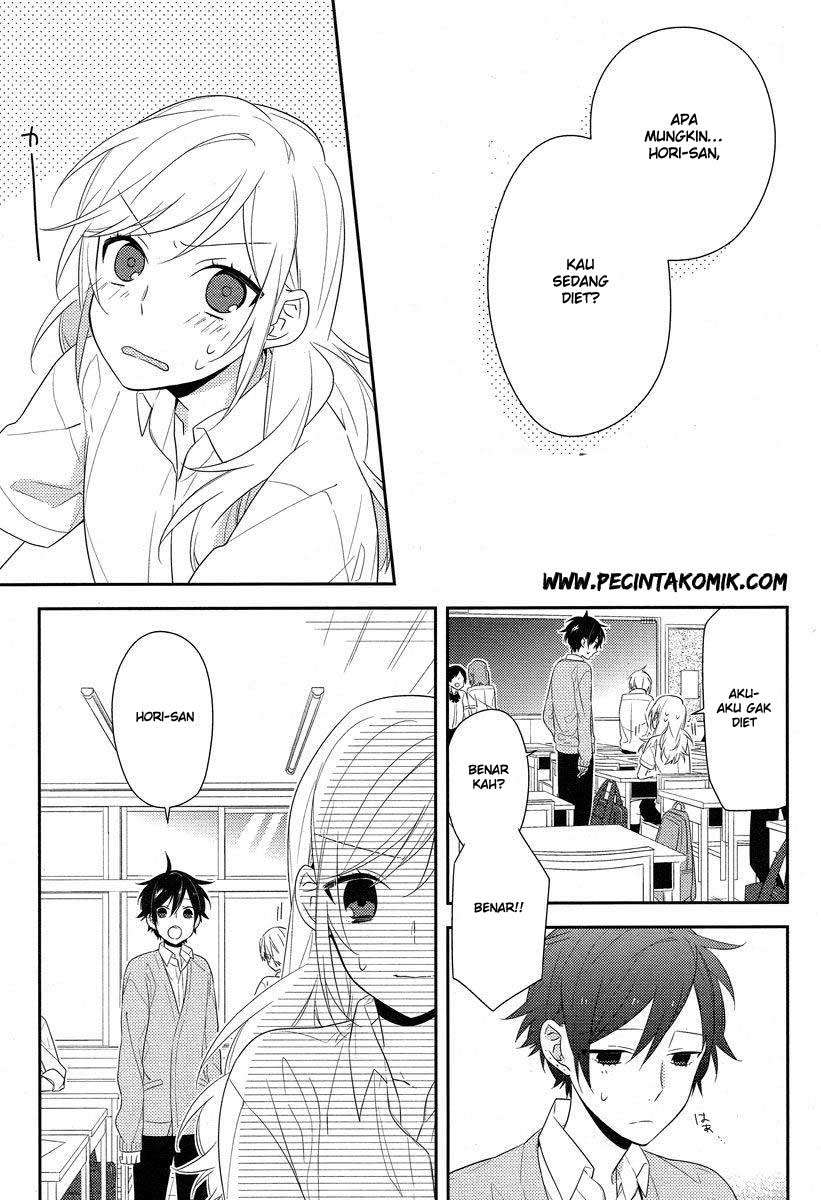 Horimiya Chapter 28 Gambar 18