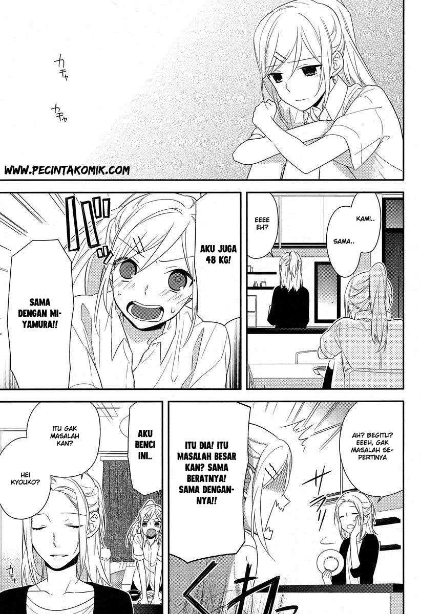 Horimiya Chapter 28 Gambar 20