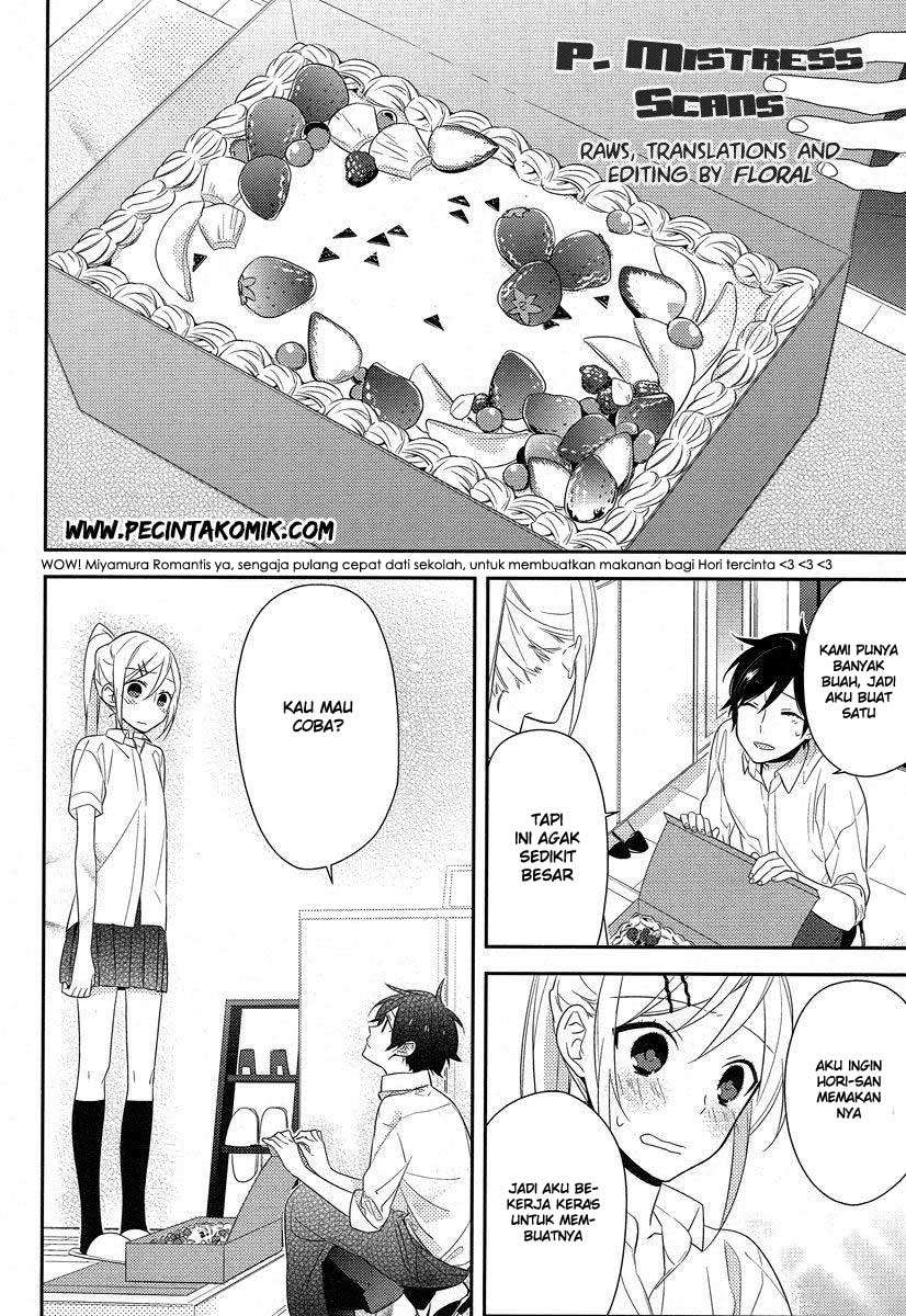 Horimiya Chapter 28 Gambar 23