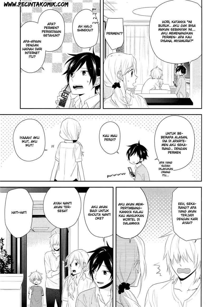 Horimiya Chapter 27 Gambar 14