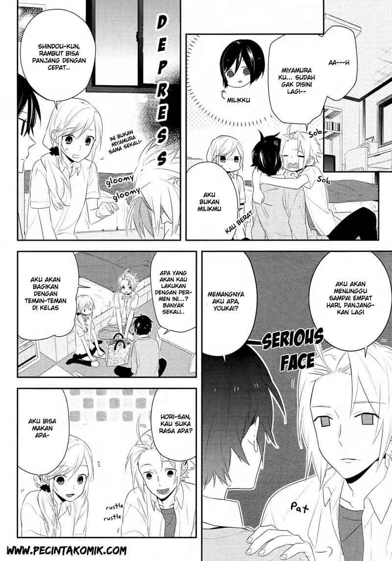 Horimiya Chapter 27 Gambar 17