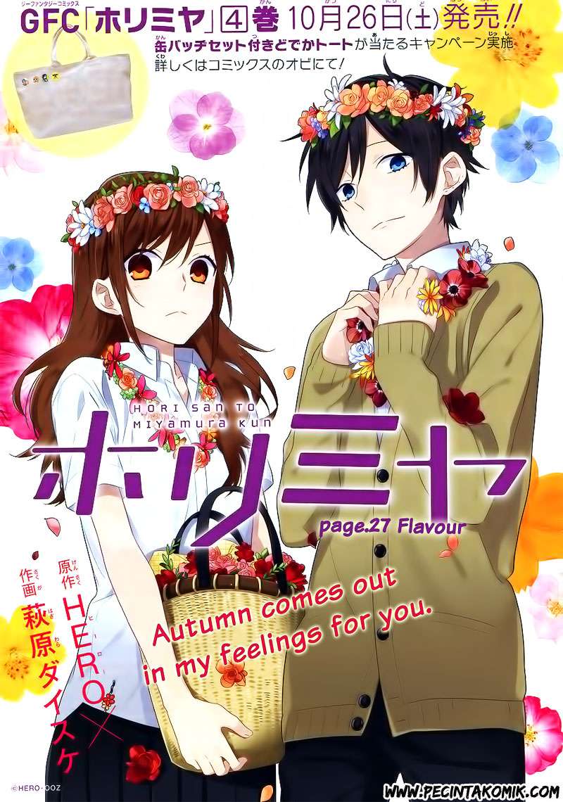 Manga Horimiya Chapter 27 gambar nomor 2